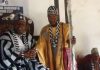 Chief Gbaa Tella JP receives new CTS National President, gives him Royal blessings
