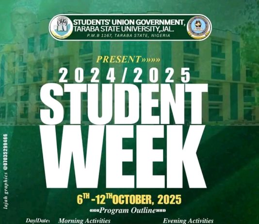 SW:Taraba Varsity Mangt deny knowledge of “Gender Swap Day”,demand substantial explanation from SUG