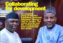 October 2025, NUJ President visit
