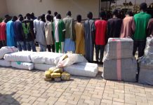 Suspects arraigned alongside cannabis sativa